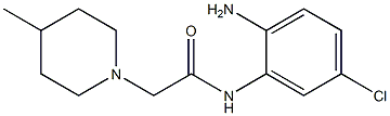 N-(2-amino-5-chlorophenyl)-2-(4-methylpiperidin-1-yl)acetamide