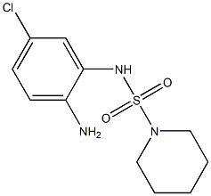 N-(2-amino-5-chlorophenyl)piperidine-1-sulfonamide Structure