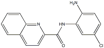 N-(2-amino-5-chlorophenyl)quinoline-2-carboxamide Structure