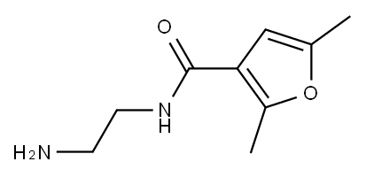 N-(2-aminoethyl)-2,5-dimethyl-3-furamide Structure