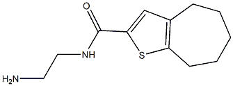 N-(2-aminoethyl)-4H,5H,6H,7H,8H-cyclohepta[b]thiophene-2-carboxamide|