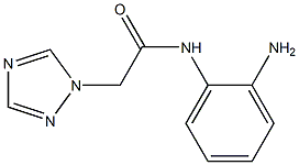 N-(2-aminophenyl)-2-(1H-1,2,4-triazol-1-yl)acetamide Structure