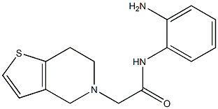 N-(2-aminophenyl)-2-(6,7-dihydrothieno[3,2-c]pyridin-5(4H)-yl)acetamide
