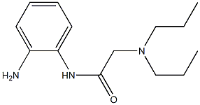 N-(2-aminophenyl)-2-(dipropylamino)acetamide Structure