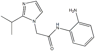 N-(2-aminophenyl)-2-[2-(propan-2-yl)-1H-imidazol-1-yl]acetamide