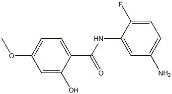 N-(5-amino-2-fluorophenyl)-2-hydroxy-4-methoxybenzamide