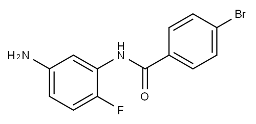 N-(5-amino-2-fluorophenyl)-4-bromobenzamide