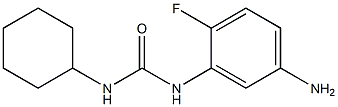 N-(5-amino-2-fluorophenyl)-N'-cyclohexylurea Structure