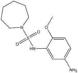 N-(5-amino-2-methoxyphenyl)azepane-1-sulfonamide