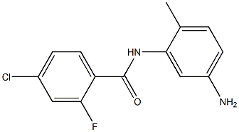 N-(5-amino-2-methylphenyl)-4-chloro-2-fluorobenzamide