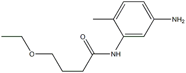 N-(5-amino-2-methylphenyl)-4-ethoxybutanamide Struktur