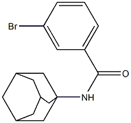 N-(adamantan-1-yl)-3-bromobenzamide Struktur