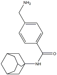 N-(adamantan-1-yl)-4-(aminomethyl)benzamide Structure