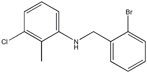 N-[(2-bromophenyl)methyl]-3-chloro-2-methylaniline
