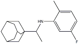 N-[1-(adamantan-1-yl)ethyl]-5-fluoro-2-methylaniline|