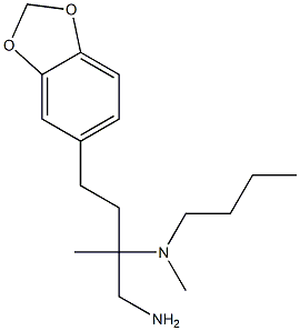 N-[1-(aminomethyl)-3-(1,3-benzodioxol-5-yl)-1-methylpropyl]-N-butyl-N-methylamine