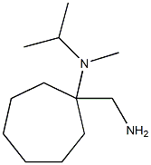 N-[1-(aminomethyl)cycloheptyl]-N-isopropyl-N-methylamine Struktur