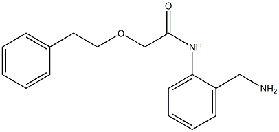 N-[2-(aminomethyl)phenyl]-2-(2-phenylethoxy)acetamide