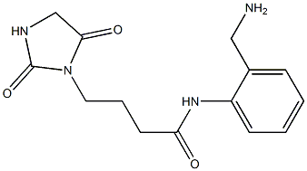 N-[2-(aminomethyl)phenyl]-4-(2,5-dioxoimidazolidin-1-yl)butanamide