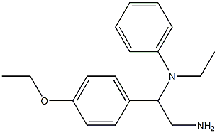 N-[2-amino-1-(4-ethoxyphenyl)ethyl]-N-ethylaniline