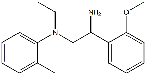 N-[2-amino-2-(2-methoxyphenyl)ethyl]-N-ethyl-2-methylaniline