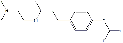  N'-{3-[4-(difluoromethoxy)phenyl]-1-methylpropyl}-N,N-dimethylethane-1,2-diamine
