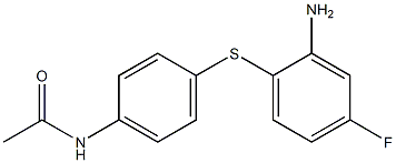 N-{4-[(2-amino-4-fluorophenyl)sulfanyl]phenyl}acetamide