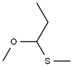 二甲硫醇缩丙醛, , 结构式