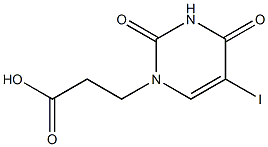 3-(5-iodo-2,4-dioxo-3,4-dihydro-1(2H)-pyrimidinyl)propanoic acid
