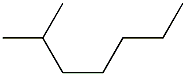 Isooctane  (purity,  impurities) Structure