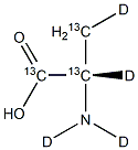 L-Alanine-13C3,  d4|L-丙氨酸-13C3, D4