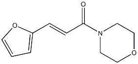 (E)-3-(2-furyl)-1-(4-morpholinyl)-2-propen-1-one Structure
