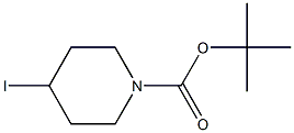 tert-butyl 4-iodotetrahydro-1(2H)-pyridinecarboxylate Structure