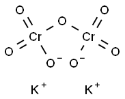 Potassium dichromate, solution 1/24 mol/l (0,25 N) Struktur