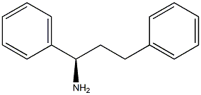 (1R)-1,3-Diphenylpropane-1-amine 结构式