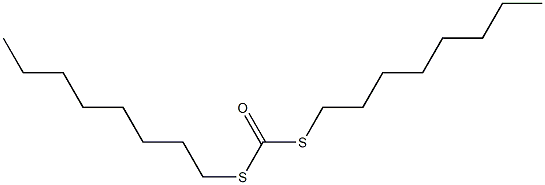 Dithiocarbonic acid S,S-dioctyl ester