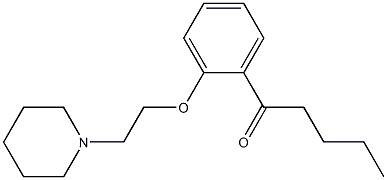 1-[2-(2-Piperidinoethoxy)phenyl]-1-pentanone