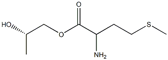 (S)-2-Amino-4-(methylthio)butanoic acid 2-hydroxypropyl ester Structure
