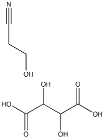 Tartaric acid/methanol/acetonitrile Structure