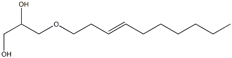 3-(3-Decenyloxy)-1,2-propanediol Structure
