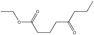5-Ketocaprylic acid ethyl ester Structure