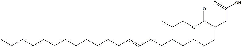 3-(8-Henicosenyl)succinic acid 1-hydrogen 4-propyl ester,,结构式