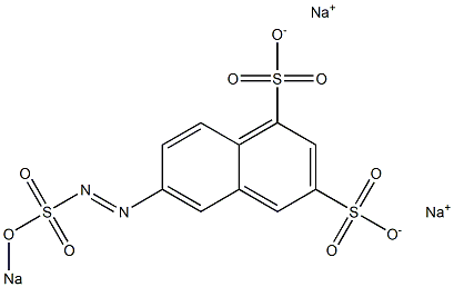 6-(Sodiooxysulfonylazo)-1,3-naphthalenedisulfonic acid disodium salt