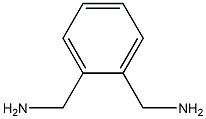 1,2-キシリレンジアミン 化学構造式