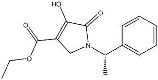 1-[(S)-1-Phenylethyl]-2,5-dihydro-4-hydroxy-5-oxo-1H-pyrrole-3-carboxylic acid ethyl ester