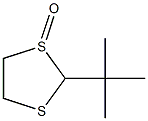 2-tert-Butyl-1,3-dithiolane 1-oxide Structure