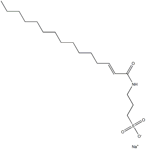 3-(2-Pentadecenoylamino)-1-propanesulfonic acid sodium salt