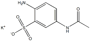 5-(Acetylamino)-2-aminobenzenesulfonic acid potassium salt