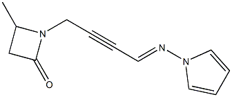 1-(4-Pyrrolizino-2-butynyl)-4-methylazetidin-2-one
