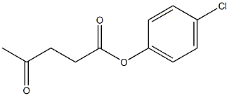 3-Acetylpropionic acid 4-chlorophenyl ester